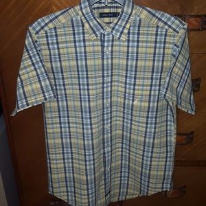 Nautica short sleeve shirt, plaid